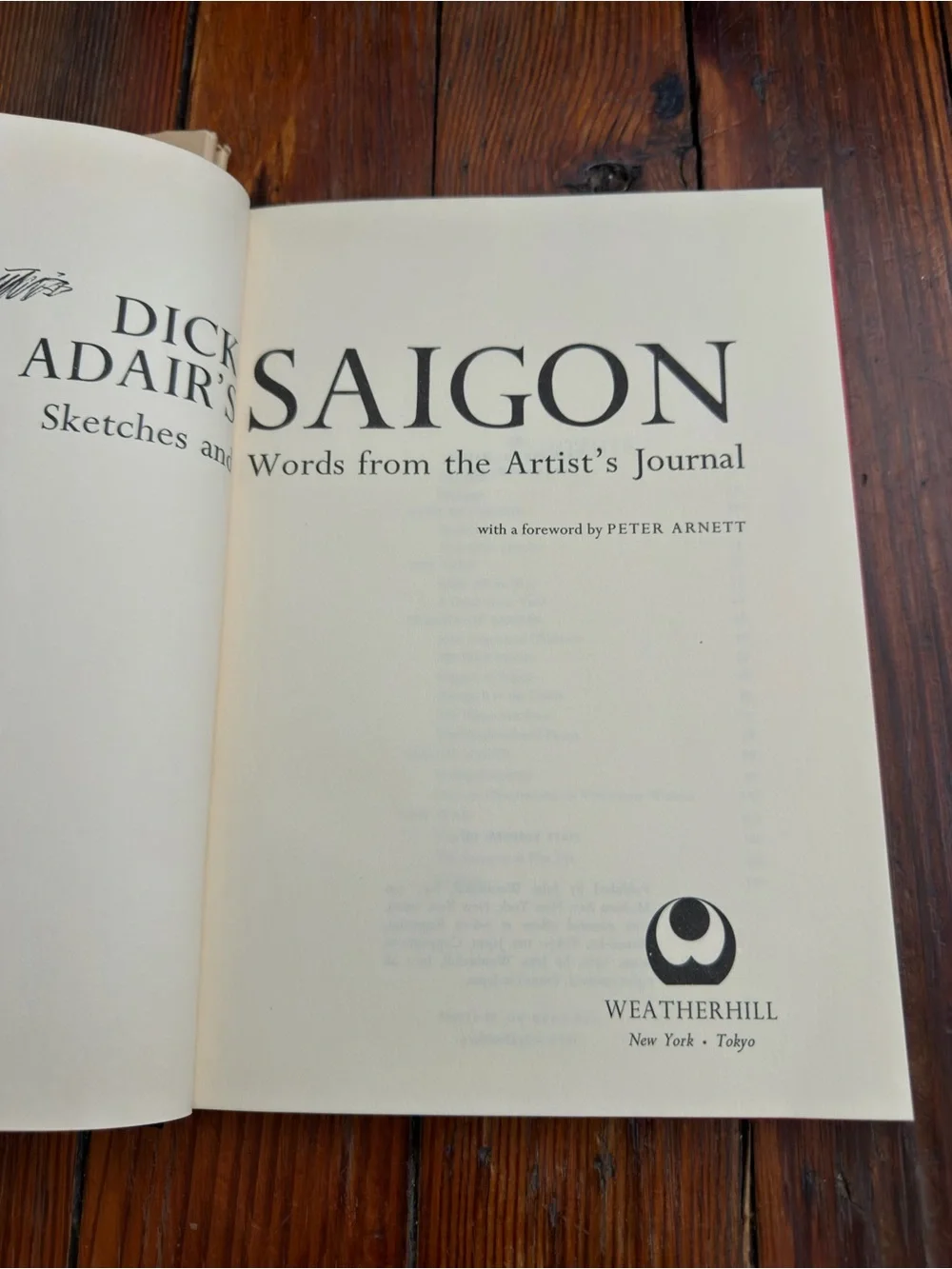 1971 Dick Adair’s Saigon Sketches and Words from the Artist’s Journal
